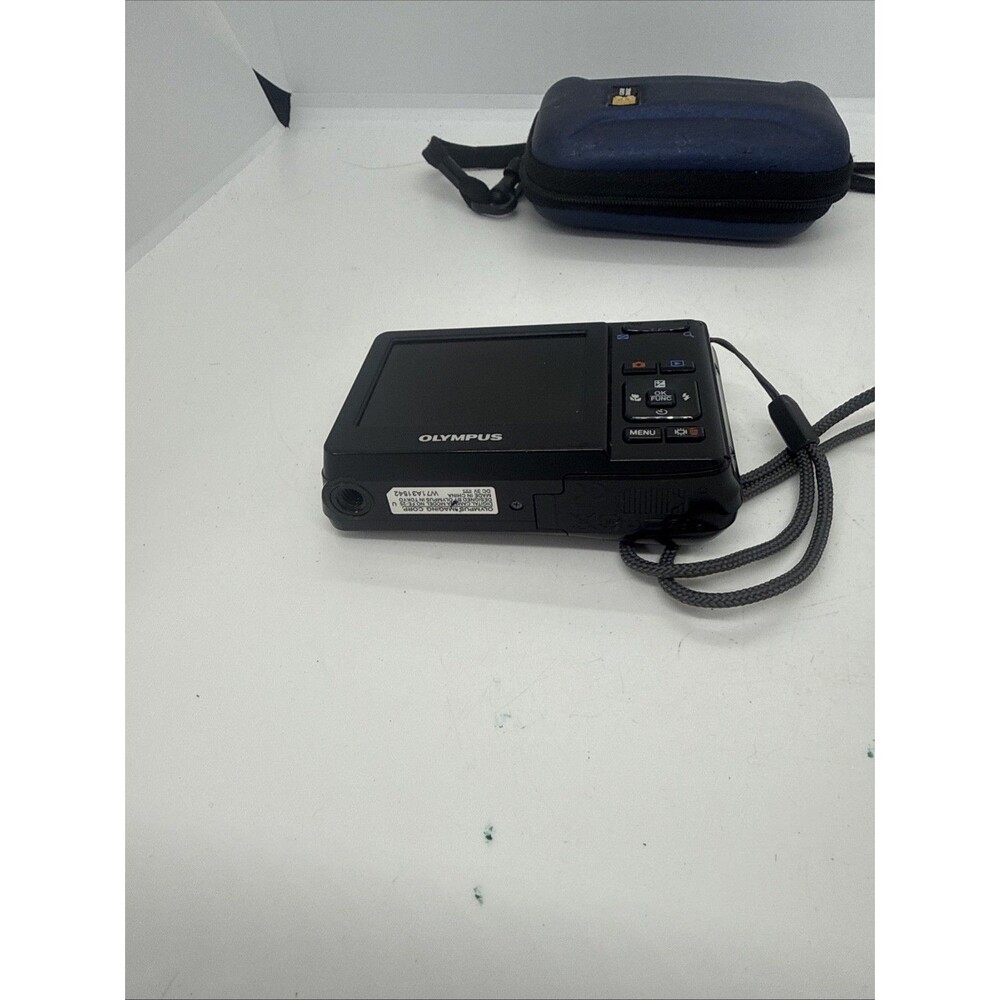 Olympus FE-25 10MP Digital Camera Black with Olympus 4GB Memory Card &Case Works - Picture 6 of 9